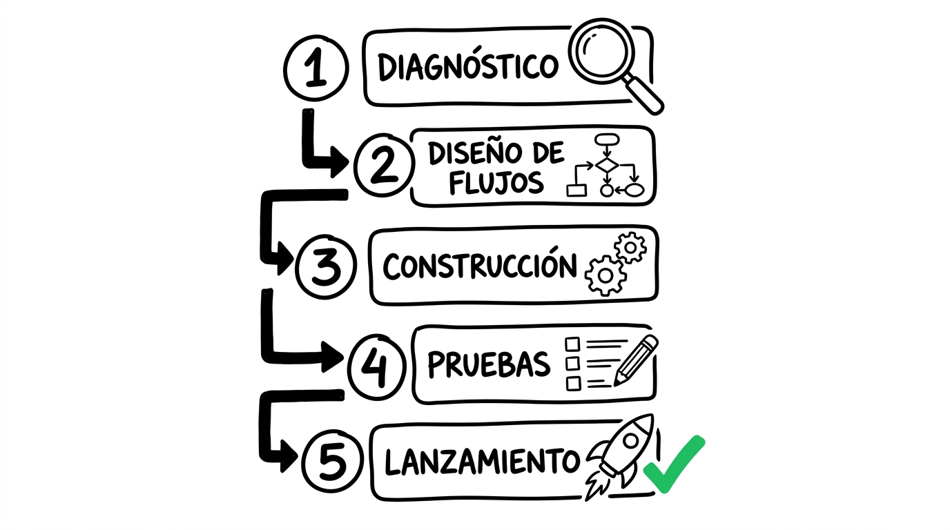 5 pasos para implementar el Empleado IA en WhatsApp